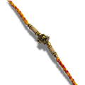Golden Thread Bhai Rakhi with Beaded Center